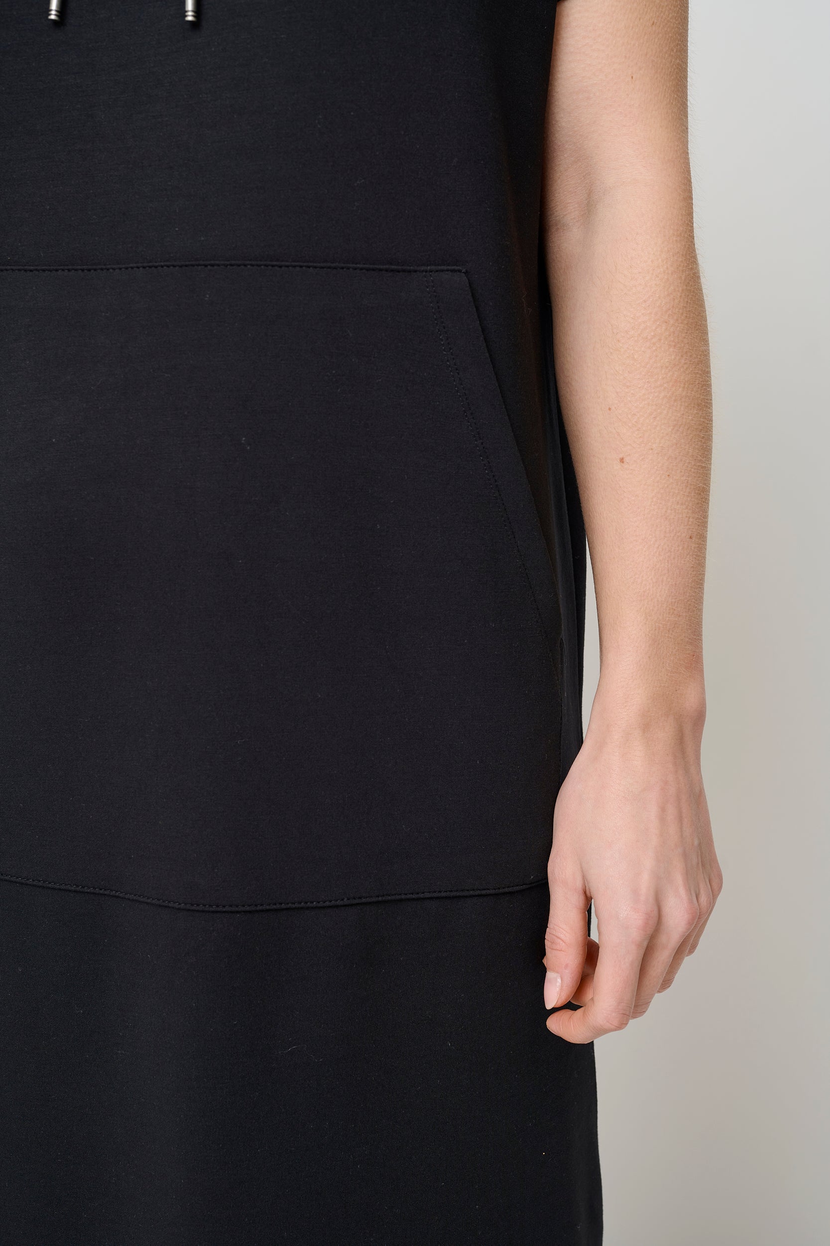 CRHallie hoodie kjole i modal